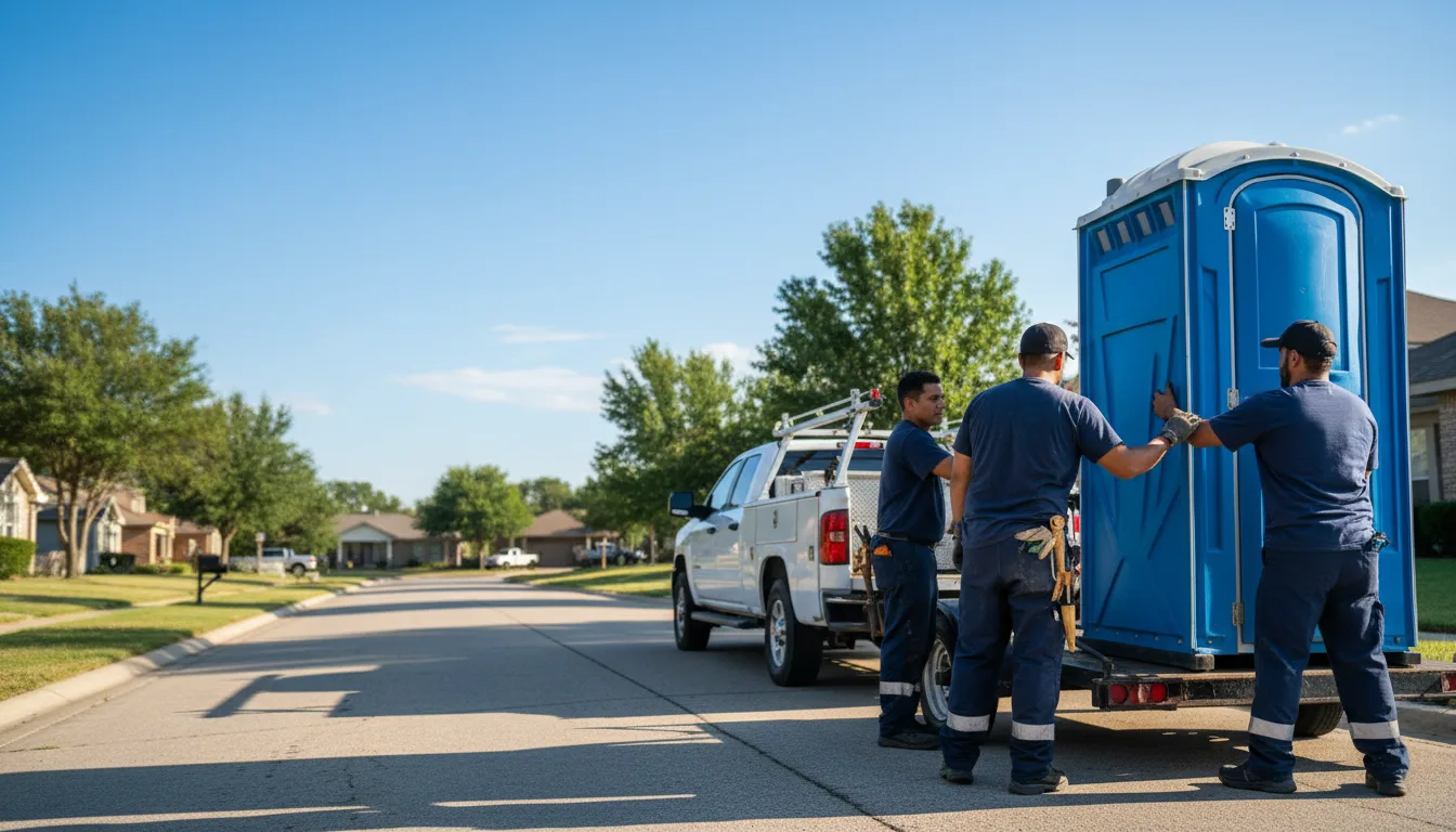 Portable Toilet Rental in Carmine, TX near me
